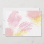 Roze Doughnut Two Sweet Foto 2e Verjaardag Kaart (Achterkant)