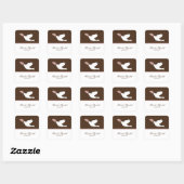 roze dove stickers (Vel)