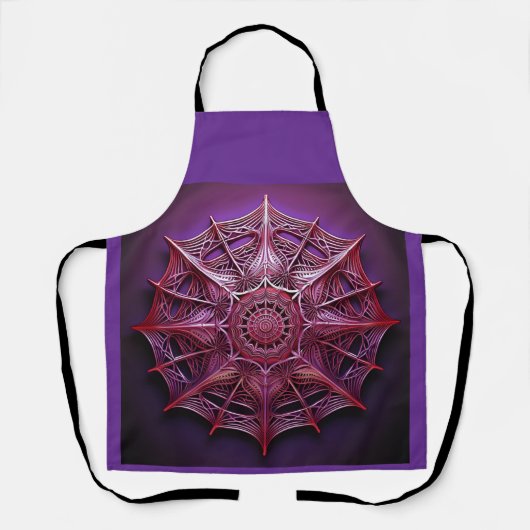 Roze draadraam Mandelbrot Schort (Voorkant)