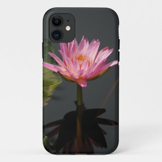 Roze draagtas voor waterlily Case-Mate iPhone case (Achterkant)
