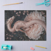 Roze Draak Bloementuin Tissuepapier (Craft)