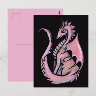 Roze Draak                                        Briefkaart