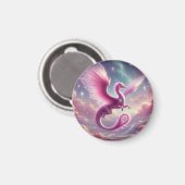 Roze draak magneet (Voorkant / Achterkant)