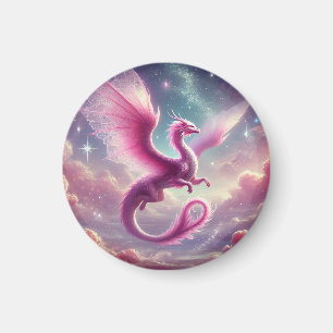Roze draak magneet
