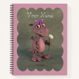 Roze draak notitieboek