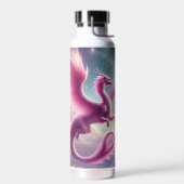 Roze draak waterfles (Links)