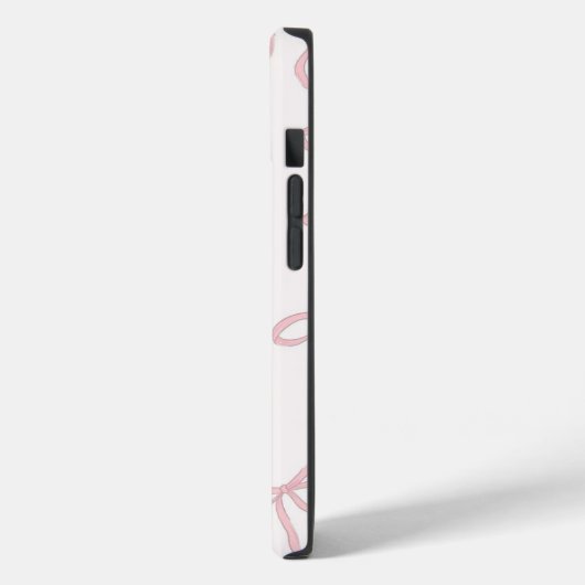 Roze draakhond met kleine vlindernokken Case-Mate iPhone case (Achterkant / Links)