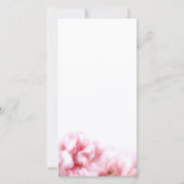 Roze draden opslaan Datum fotokaart Save The Date (Achterkant)