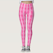 Roze Dragon Scale Cosplay Leggings (Voorkant)