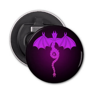 Roze dragon van Serpent Button Flesopener
