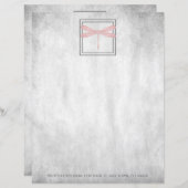 Roze Dragonfly - Aangepast papierblad (Voorkant / Achterkant)