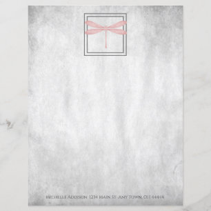 Roze Dragonfly - Aangepast papierblad