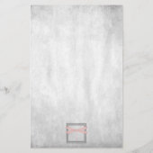 Roze Dragonfly - Aangepaste schrijfbenodigdheden Briefpapier (Achterkant)