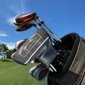 Roze Dragonfly Rustic Golf Head Hoesje Golfheadcover