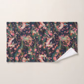 Roze dragons en Cherry Blossom Bad Handdoek (Handdoek)