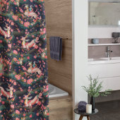 Roze dragons en Cherry Blossom Douchegordijn