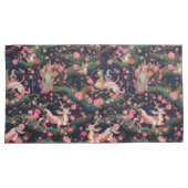 Roze dragons en Cherry Blossom Kussensloop (Voorkant-Rechts)