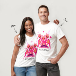 Roze draken T-shirt