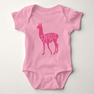 Roze Drama Llama T-Shirt