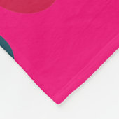 Roze Dream Fleece Deken (Hoek)