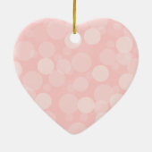 Roze Dream Keramisch Ornament (Achterkant)