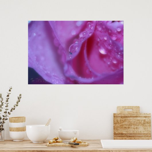Roze Dream Poster (Keuken)
