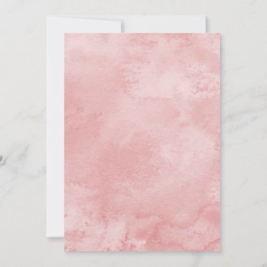 Roze Dreamcatcher Baby Shower Uitnodiging Invite (Achterkant)