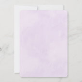 Roze Dreamcatcher Paarse Waterverf Verjaardagsfees Kaart (Achterkant)