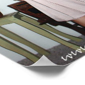 Roze dress poster (Hoek)