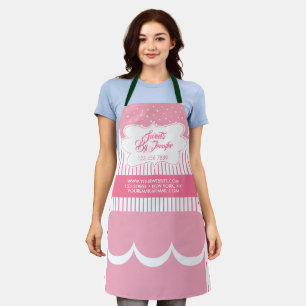 Roze Drie-laags Cake Bakkerij Schort