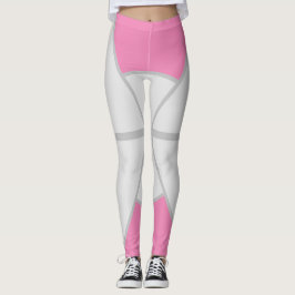 Roze Driehoek Leggings