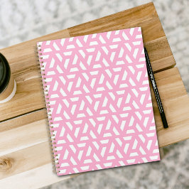 Roze Driehoek Patroon Planner