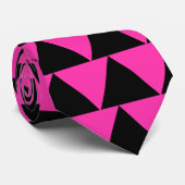 roze driehoek. stropdas (Opgerold)