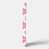 Roze driehoekspatroon Case-Mate iPhone case (Achterkant / Rechts)