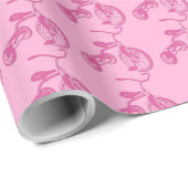 Roze driewieler van het Kind Cadeaupapier (Rol Hoek)