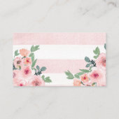 Roze drive through Boy Baby shower Books for Baby Informatiekaartje (Achterkant)