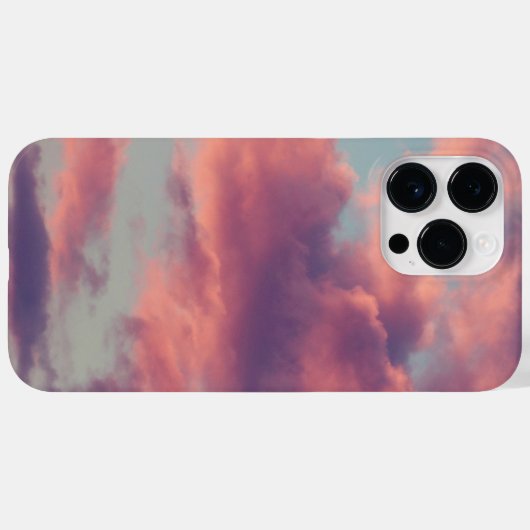 Roze drome esthetische zonnewolken Case-Mate iPhone case (Achterkant (horizontaal))