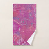 Roze Dromen Abstract  Bad Handdoek (Handdoek)