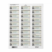 Roze dromerig sprookje kasteel verhalenboek bruilo etiket (Full Sheet)