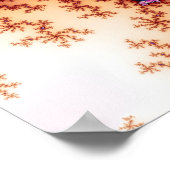 Roze droom - Fractal Poster (Hoek)