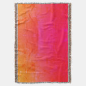 Roze Droom Gooi Deken (Voorkant Verticaal)