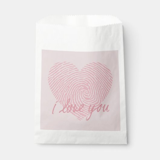 ROZE DROOM | I Love U Bedankzakje (Voorkant)