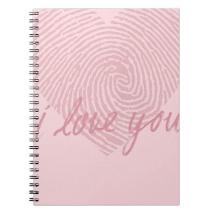 ROZE DROOM   I Love U Notitieboek