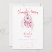 Roze Droomvanger Slumber PJ Party Zoet 16 Kaart (Voorkant)