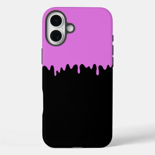 roze druipend slijm Case-Mate iPhone case (Achterkant)