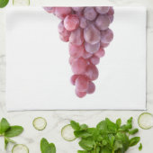 Roze druiven theedoek (Gevouwen)