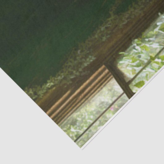 Roze drukknop tissuepapier (Detail)