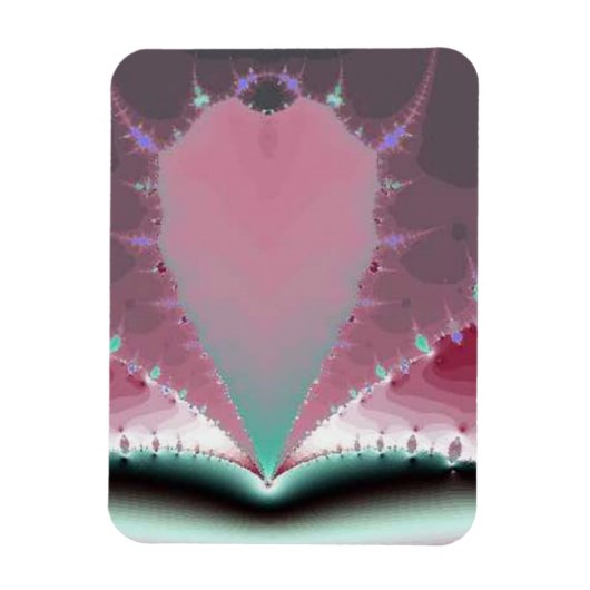 Roze drukpunt magneet (Verticaal)