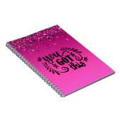 Roze druppelaar | U hebt dit Notitieboek (Rechterzijde)