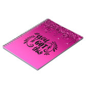 Roze druppelaar | U hebt dit Notitieboek (Linkerzijde)